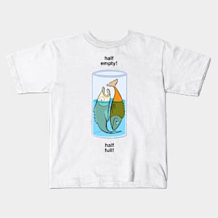 Half Glass Kids T-Shirt